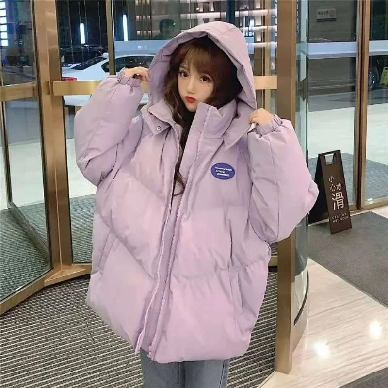 Korean Version Of Loose Cotton-padded Clothes Cotton-padded Jacket New Women Bread Clothes Cotton-padded Jacket Winter Tide Coat cotton padded short 2020 winter clothing new korean edition loose large lozenge casual cotton jacket fashion