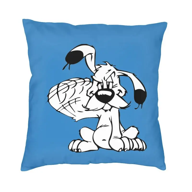 

Asterix And Obelix Cushion Covers Velvet Adventure Manga Getafix Dogmatix Throw Pillow Case Sofa Square Pillowcase Home Decor