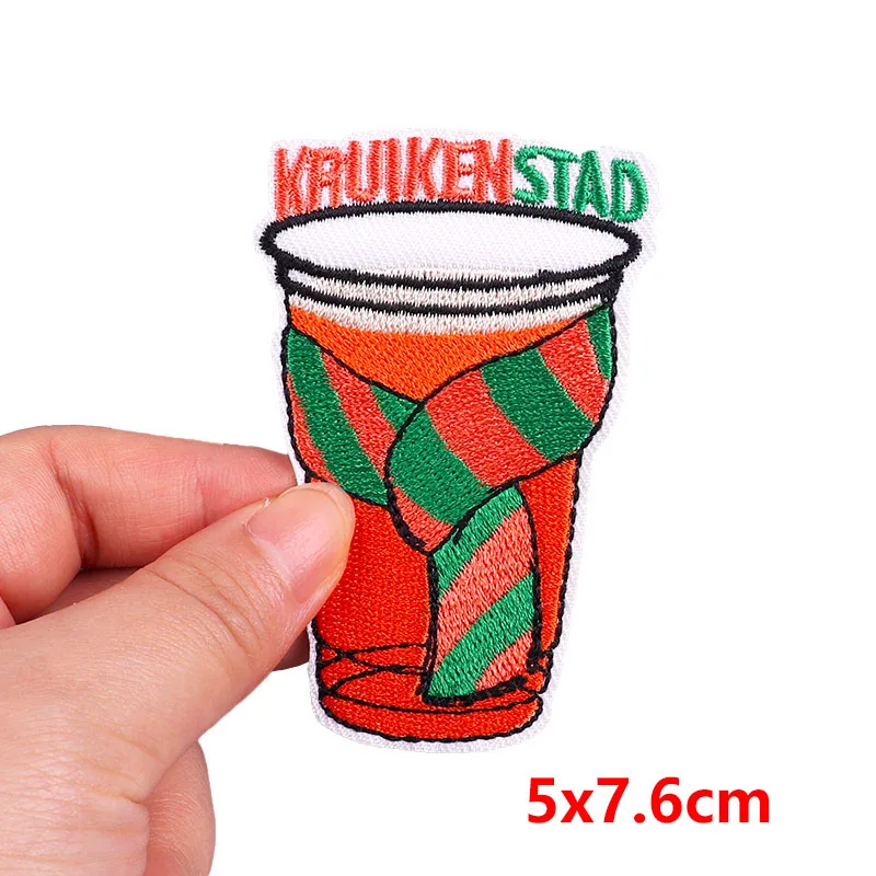 Netherland Carnival Emblem Embroidered Patch for Clothing - DIY Iron-On/Sew-On Applique