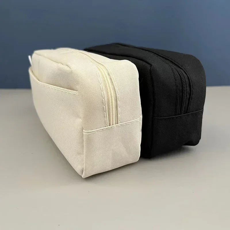 Astuccio per matite con capacità nera Astucci per matite carini Kawaii Astuccio per penne per studenti Materiale scolastico grande Astuccio per matite per cancelleria Astuccio per matite - immagine 4