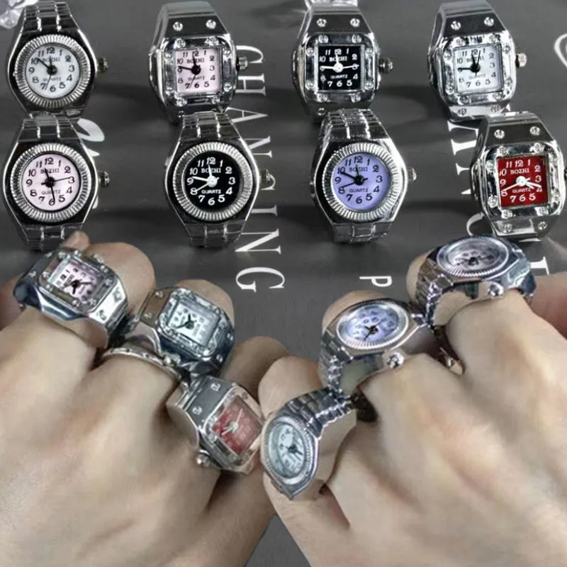 Bague Montre pour Femmes et Hommes