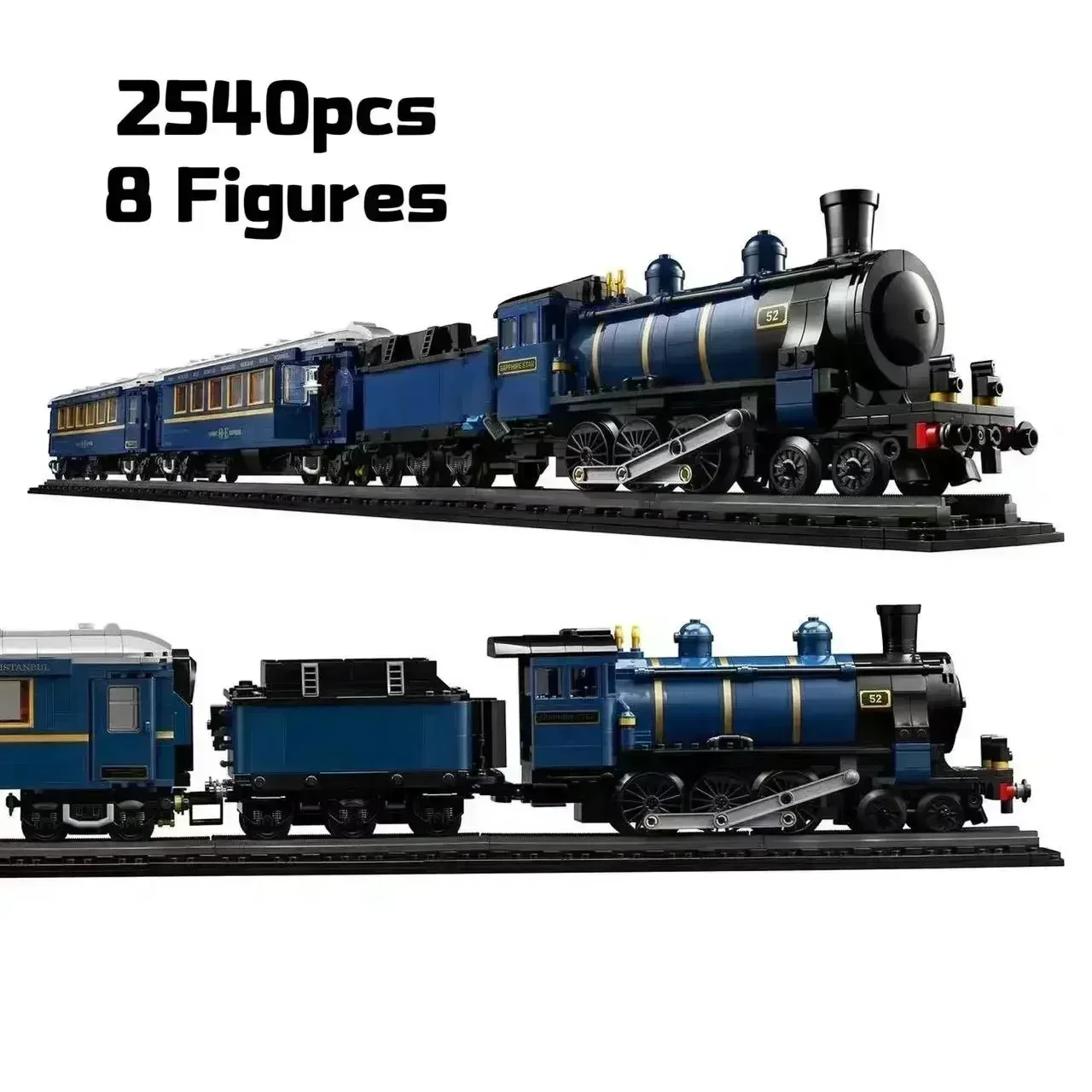 

2023 New 21344 High-tech City Orient Express Train Technical Retro Train Building Blocks Classic Model Toy Gifts Children's Toy