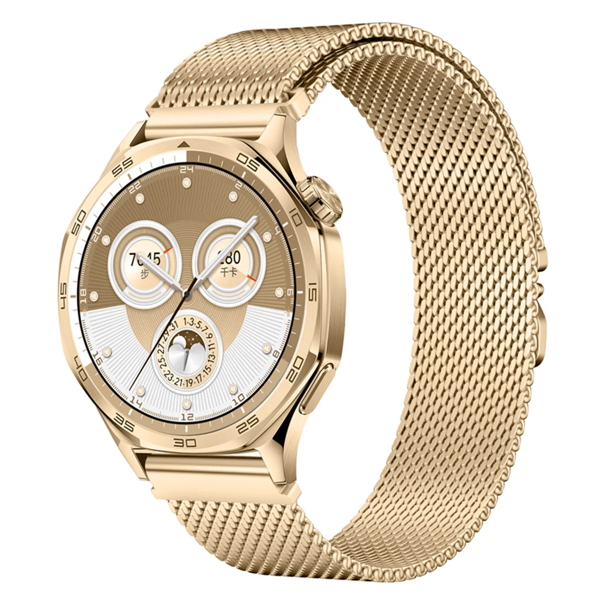 Stylish Milanese Loop Metal Magnetic Bracelet in Stainless Steel