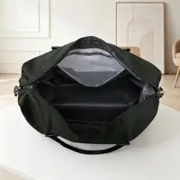 Ensemble de bagages 3 pièces noir/rose (comprenant une valise de 20 pouces, un sac de voyage et une trousse de toilette) adapté aux hommes et aux femmes pour les voyages d'affaires et les vacances 5