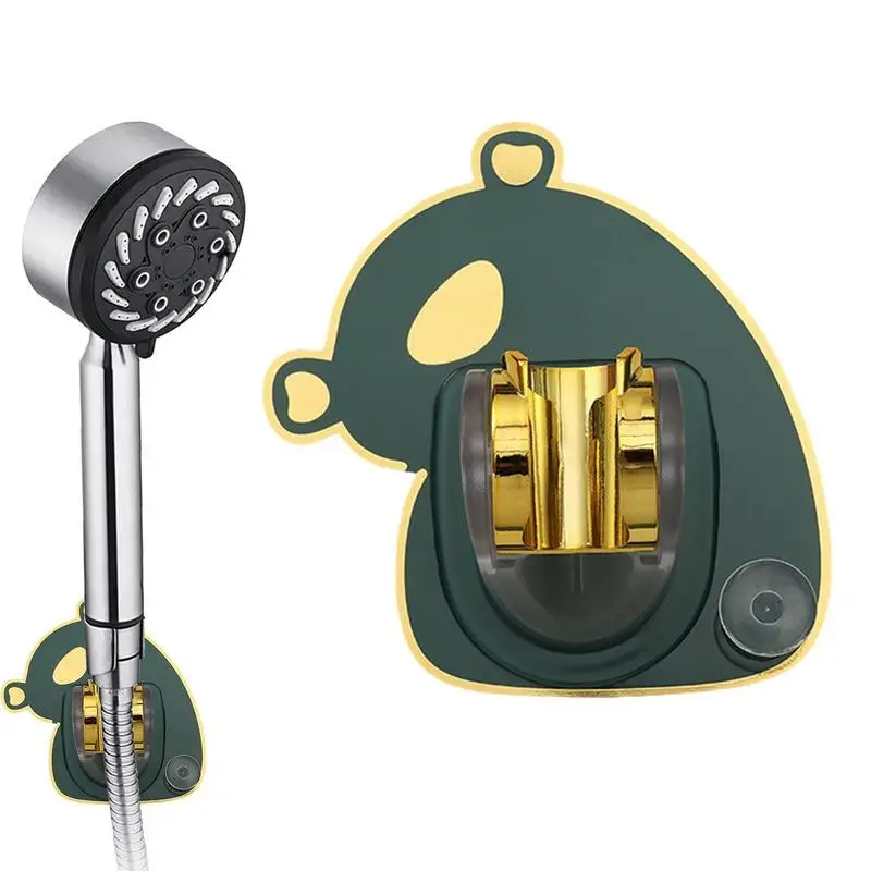 

Handheld Showerhead Bracket Spray Holder For Wall Shower Bath Head Holder With Angle Adjustable Shower Wand Shower Hose Holder