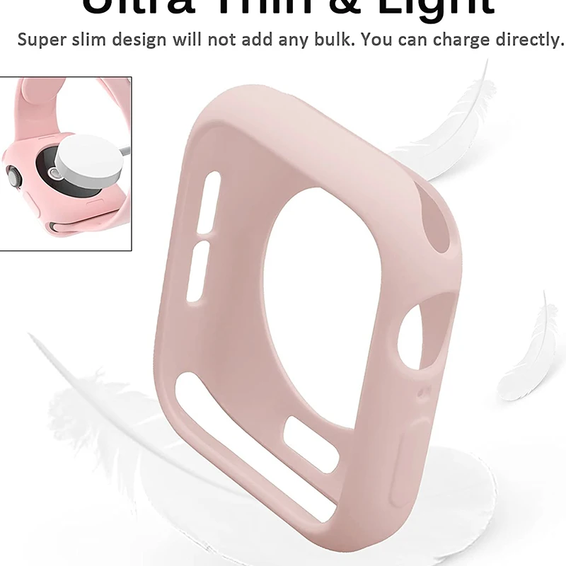 Durable Silicone Apple Watch Bumper Protector Cover - All Sizes