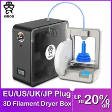 

EIBOS Filament Dryer 3D Printer Filament Dry Box with Fan, Temperature Control, 1.75mm 2.85mm 3.00mm, 40~65℃,Storage Box
