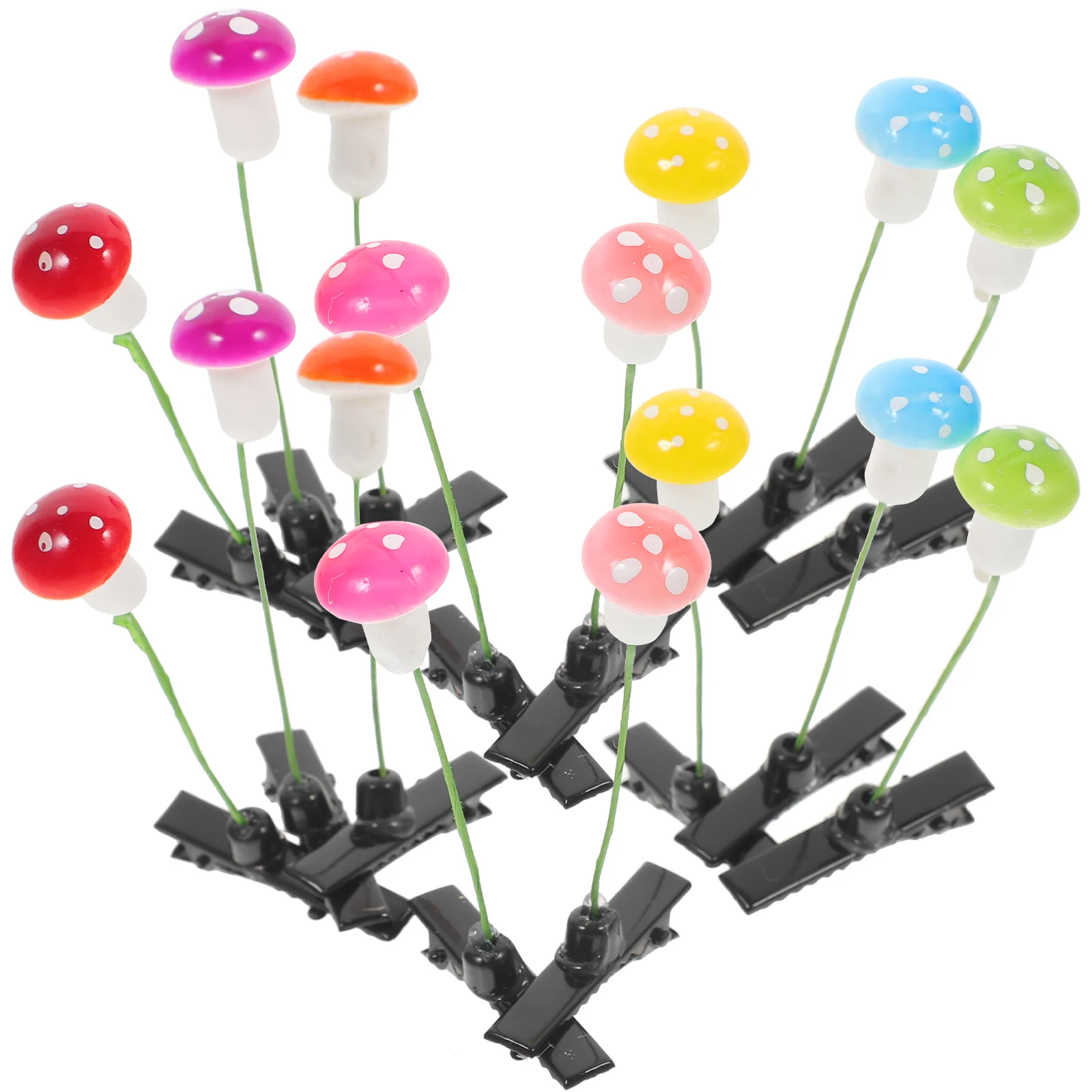 

30 Pcs Accessories Lemon Tree Hair Clip Miss Bobby Pins Clips Small Plastic and Zinc Alloy Sprout Girl Sweet