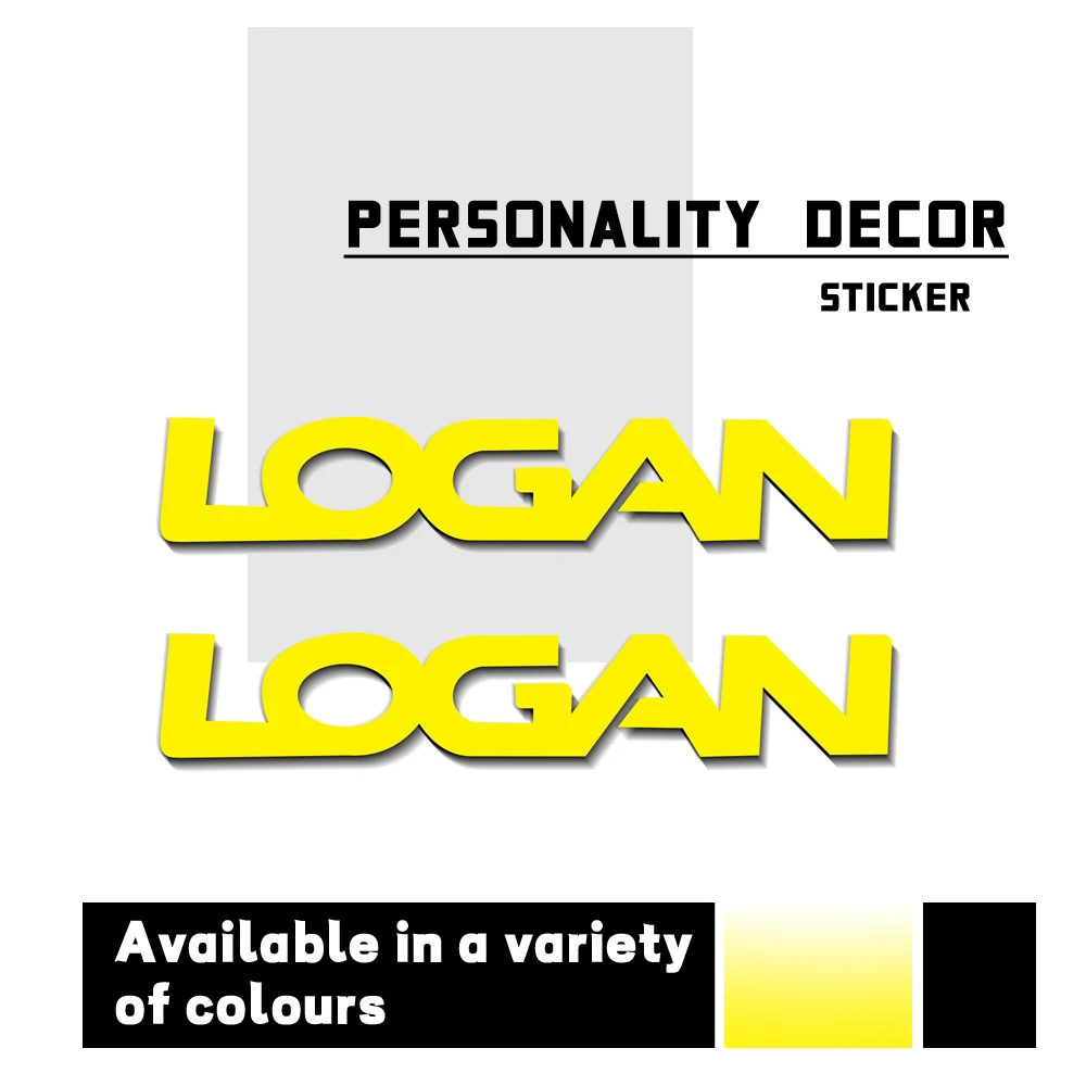 Motorcycle New Sticker Fuel Tank Body Helmet Logo Creative Waterproof Decals Reflective Stickers For dacia logan LOGAN