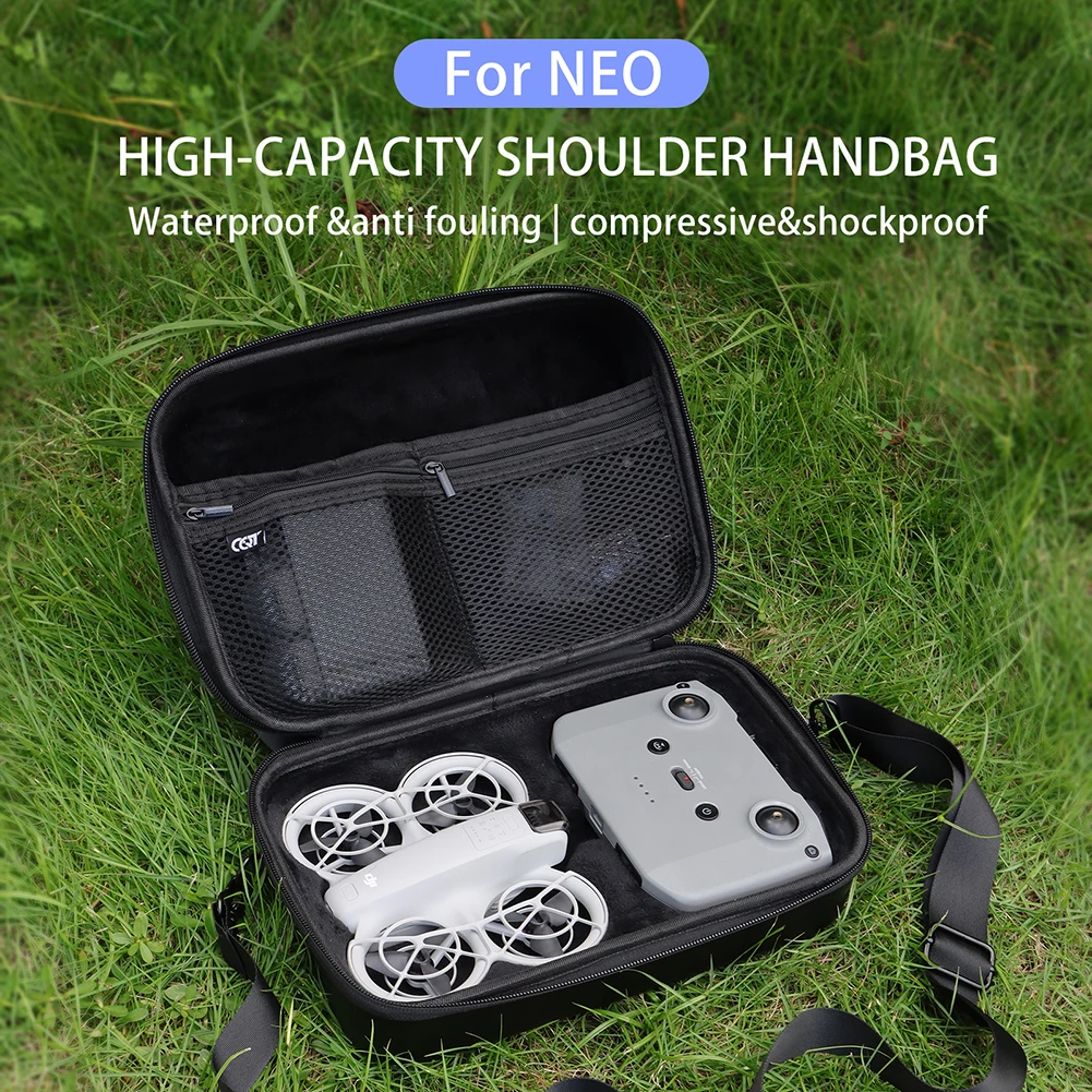 Portable Carrying Case for DJI Neo Drone Drop-resistant Travel Storage Bag Portable Handbag for DJI Neo Drone Remote Control Box