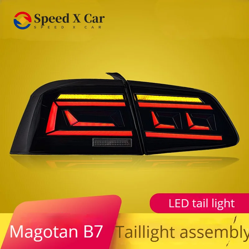 

Speed-x Suitable For Volkswagen Magotan Led Taillight Assembly 12-15 Magotan B7 Modified B8.5 Water Steering Taillight