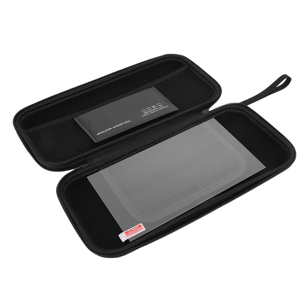 For Nintendo Switch 2 Protective Case With 9H Screen Protector Portable Travel Hand Bags Shockproof Anti-Scratch Organizer Box