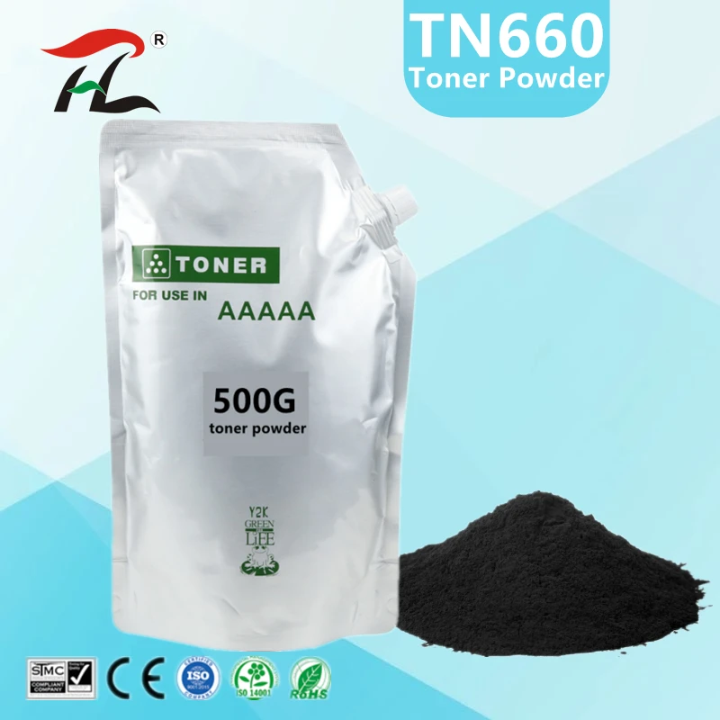 Черный тонер-порошок совместимый с Brother HL-L2300D L2365DW TN660 TN630 TN2320 TN2310 TN2375 TN2335 TN2350 TN2330 |