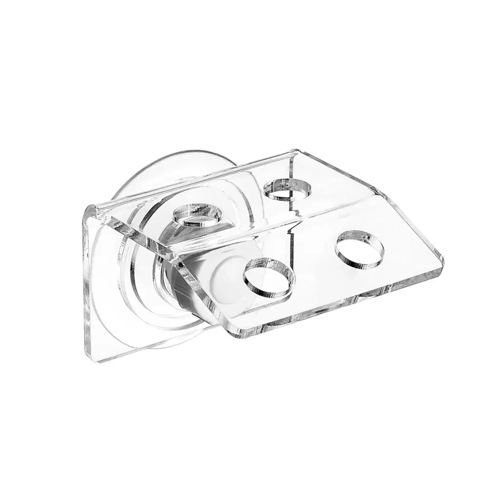 Marine Sources Aquarium Clear Acrylic Coral Frag Plugs Rack Holder For 15MM Glass Thickness