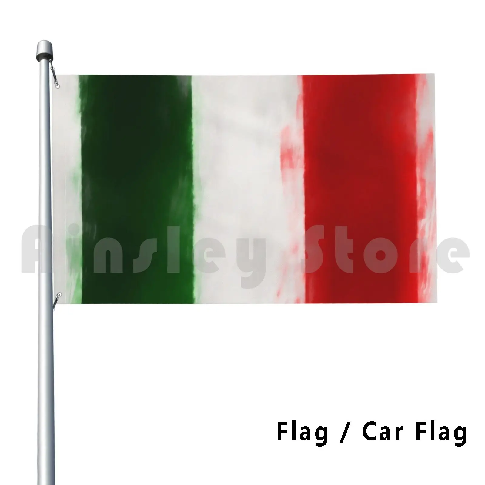 Italian Flag No. 2 , Series 1 Flag Car Flag Printing Custom Colors Flag National Flag Italian Italian Flag Italy Italy