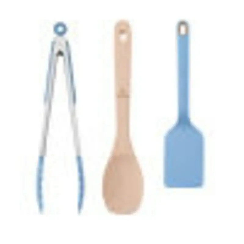 

Essential Cooking Tool Set in Blue Icing by Drew Barrymore