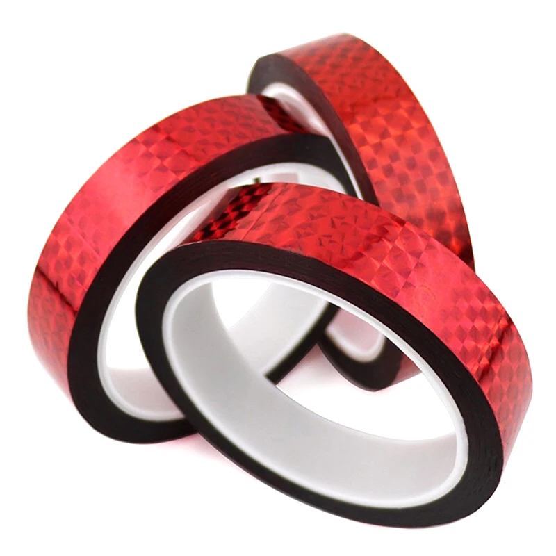 30M DIY Rhythmic Gymnastics Ring Decoration Holographic Glitter Tape Artistic Hoops Stick Stickers Flash Tape gymnastics decoration