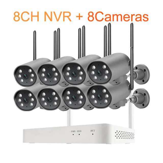 1NVR 8 Cameras