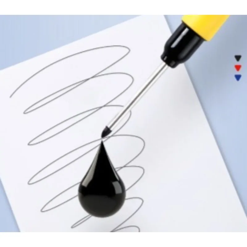 Long Headed Marking Pen, Red/blue/black Waterproof Woodworking Decoration, Deep Hole Multi-purpose Marking Tool, Convenient