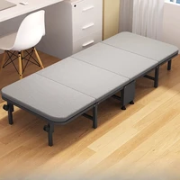 Unique moderne lit pliant chambre rembourré salon dormir cadre De lit pliant commodes Meubles De Chambre meubles De maison 3