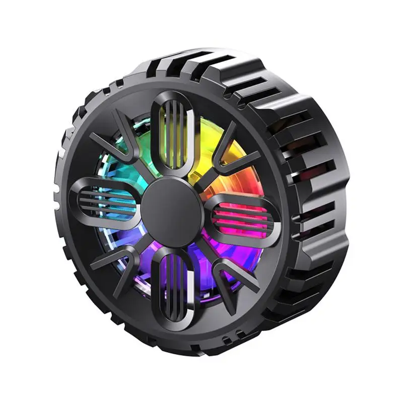 

Охладитель для телефона и магнитное Беспроводное зарядное устройство, Портативная подставка для быстрой зарядки, охлаждающий вентилятор для игрового телефона, радиатор, совместим со всеми