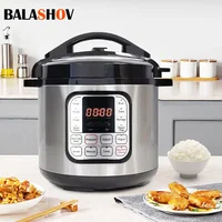 Multifunction Electric Pressure Cookers Soup Porridge Rice Heating Meal Heater Kitchen  Intelligent Pressure Cooker for Home 5L 1