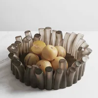 Modern Coral Shape Resin Fruit Plate Creative Home Living Room Coffee Table Restaurant Desktop Storage Tray Ornaments 1