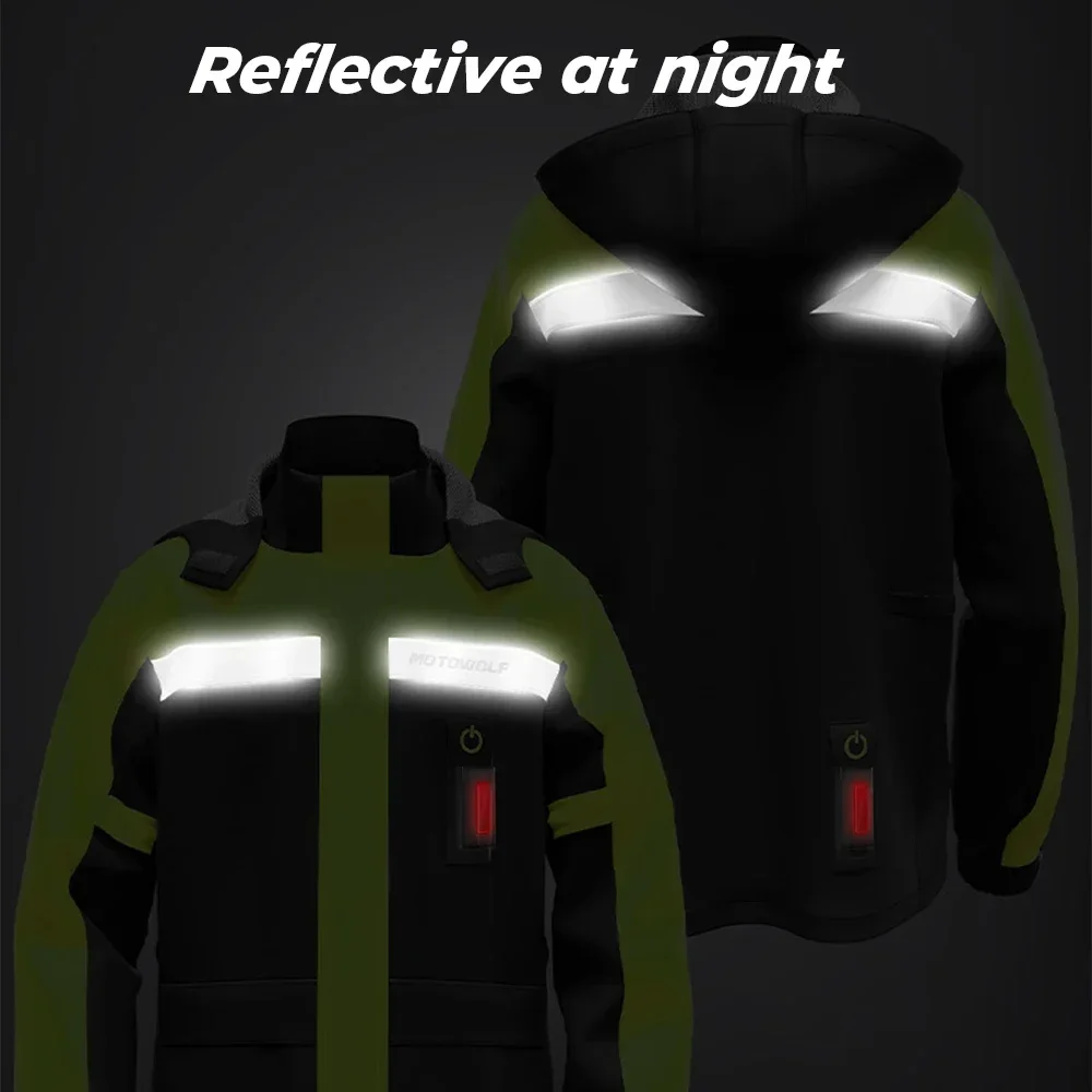 Summer Motorcycle Raincoat Rain Jacket Pants LED Alert Split Suit Rainstorm Waterproof Reflective Impermeable for Outdoor Riding motorcycle raincoat motorcycle jacket raincoat suit bike raincoat
