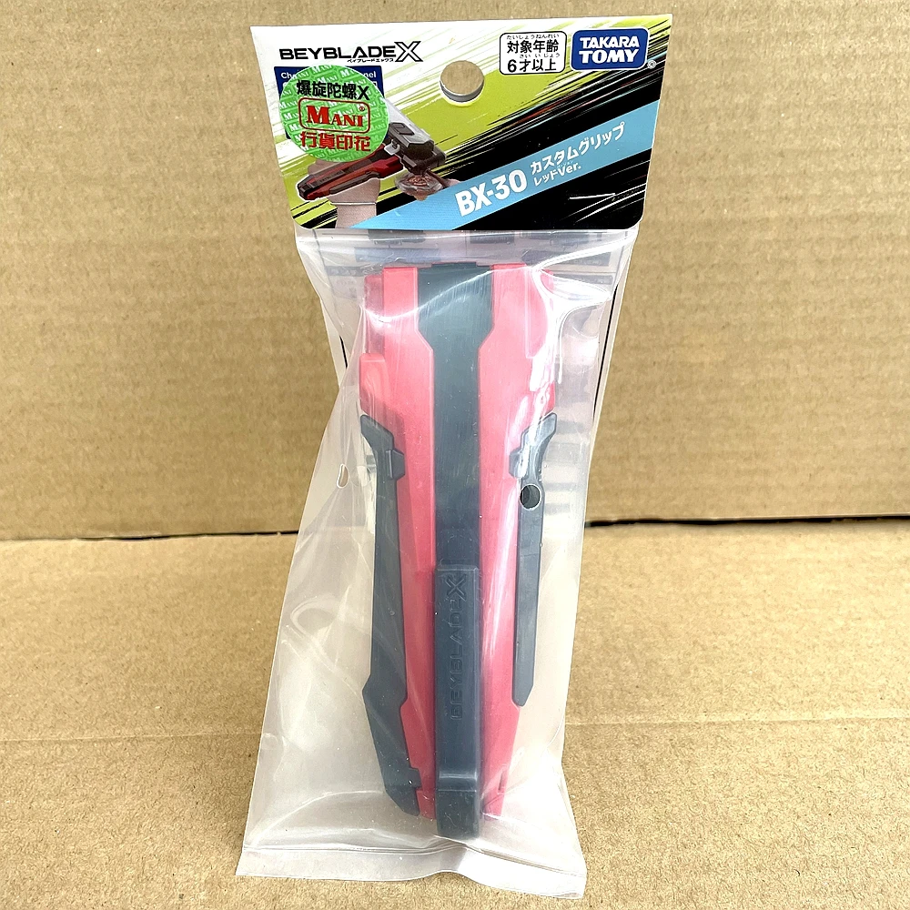 

TAKARA TOMY Beyblade BX30,Beyblade X Custom Grip Red Ver. BX-30 Новинка в наличии