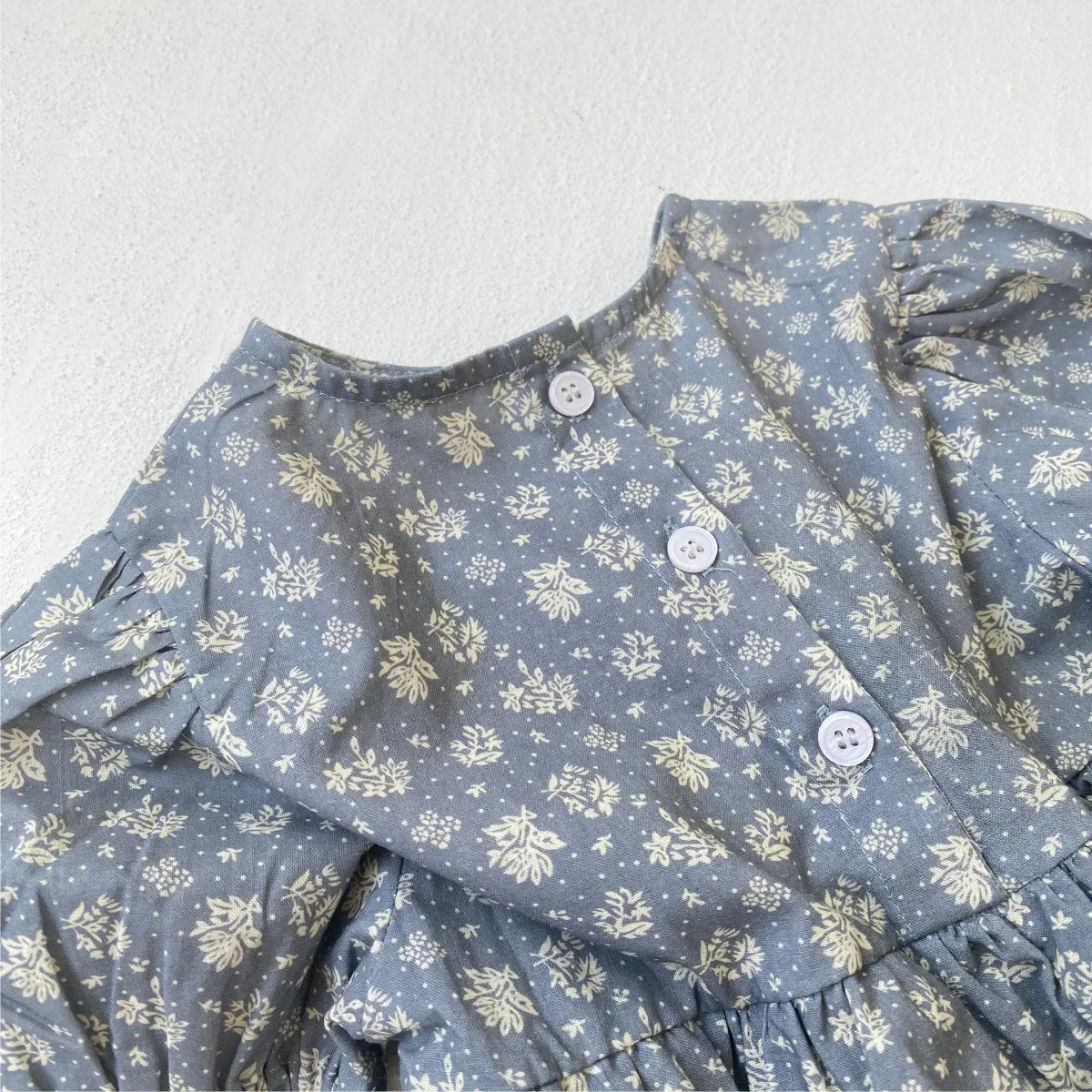 Cotton Floral Baby Girl Jumpsuit Summer Bodysuit