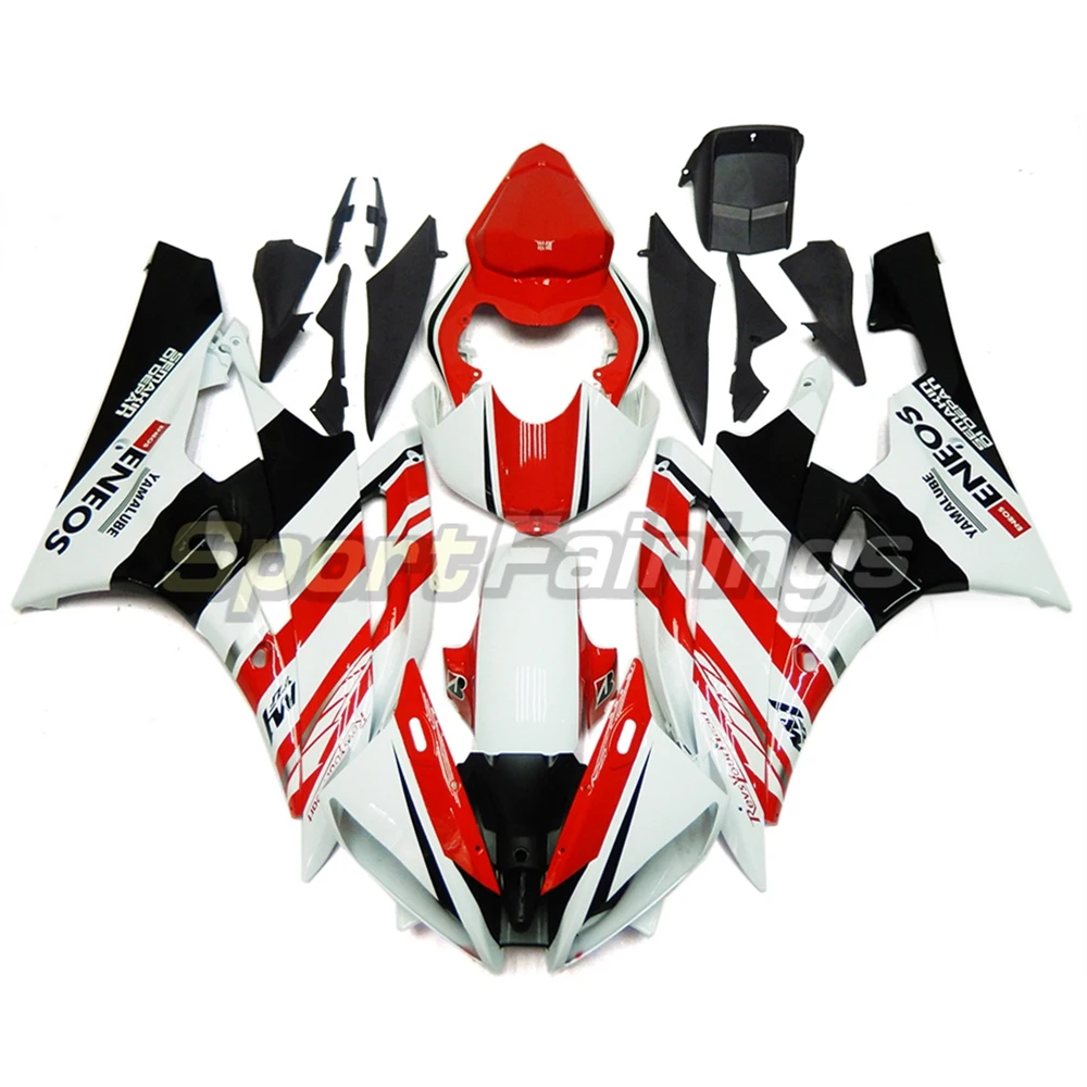 

Комплект обтекателей для мотоцикла из АБС-пластика, комплекты обтекателей, полный корпус кузова для Yamaha YZF R6 YZFR6 YZF-R6 YZF600 2006 2007
