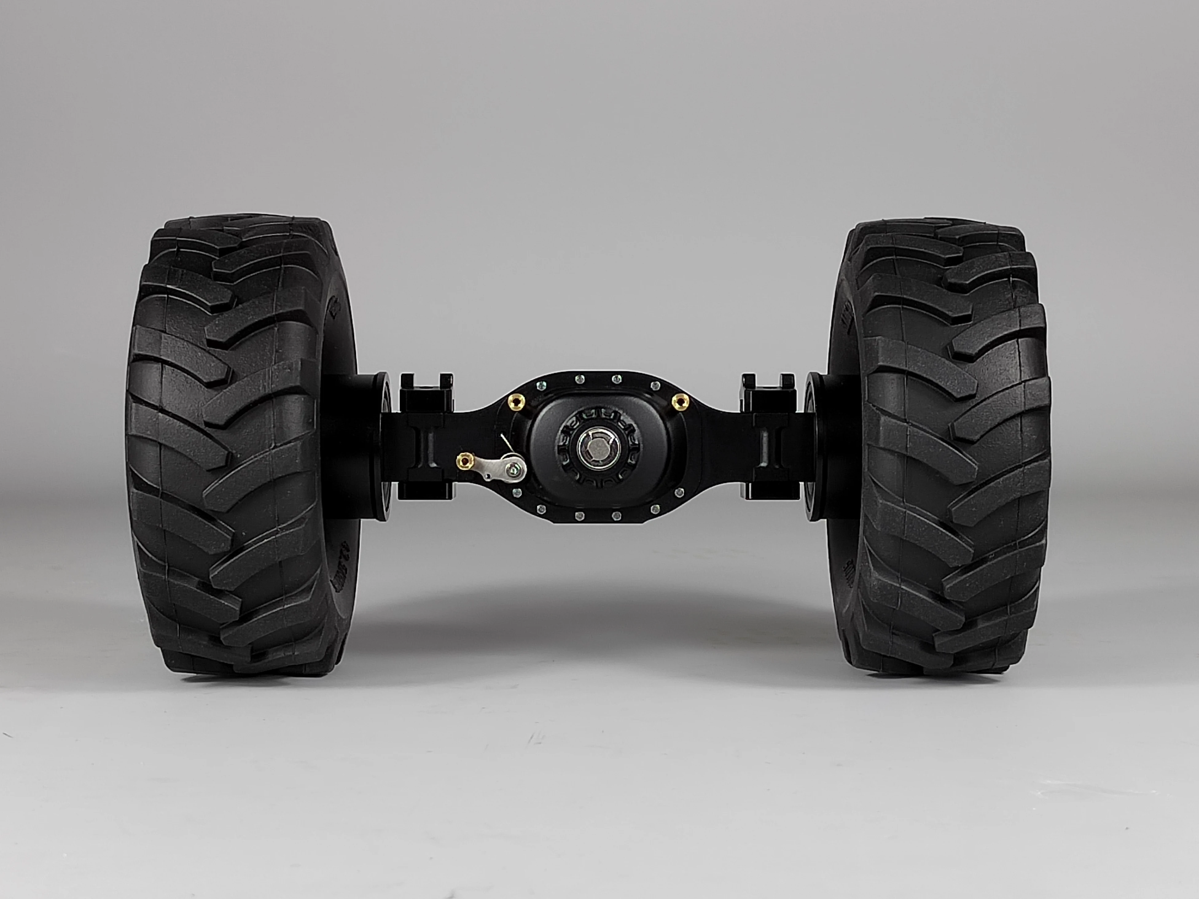 Strukturiertes, ineinander verschachteltes Gummireifenmustermodell für 1:14 Tamiya RC Lesu Kletterfahrzeug LKW DIY Autoteile – Detail 5