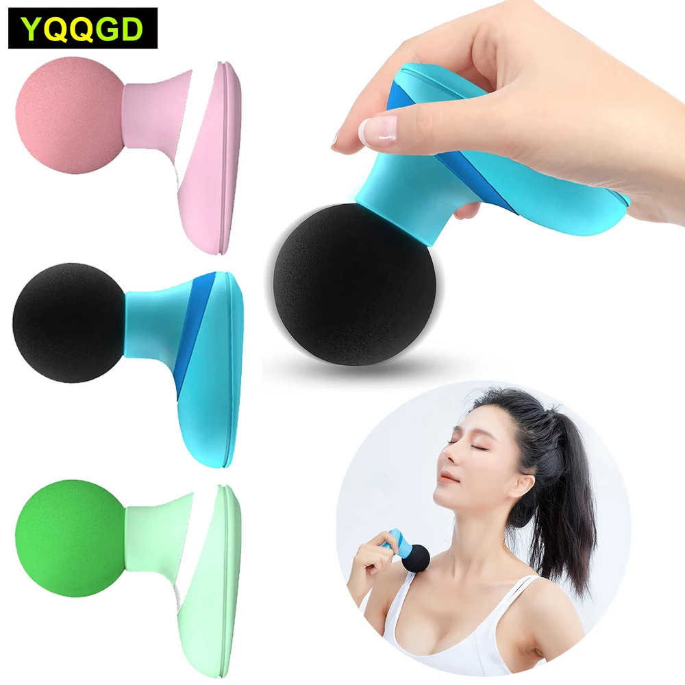 Mini Massager Portable Cordless Handheld USB Charging for Neck Shoulder Relaxation Muscles Back and Pain Relief graphene smart electric heating scarf unisex winter neck warm 2000mah power bank usb charging green