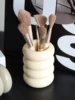 Epeiushome Nordic Ins Style Makeup Brush Storage Cartridge Brush Storage Box Resin Desktop Pen Storage Dressing Table 3