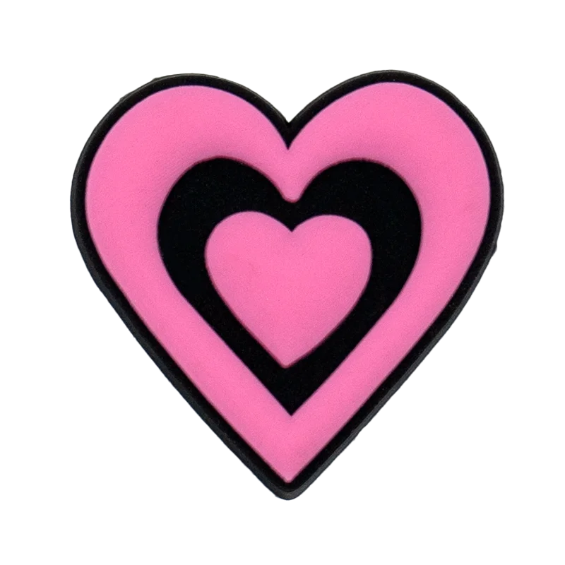 1pcs Y2K Pink Shoe Charms for Women Shoe Decorations Pins for Girls Gifts Clog Buckle Shoe Accessories Palm Tree Fit Wristband