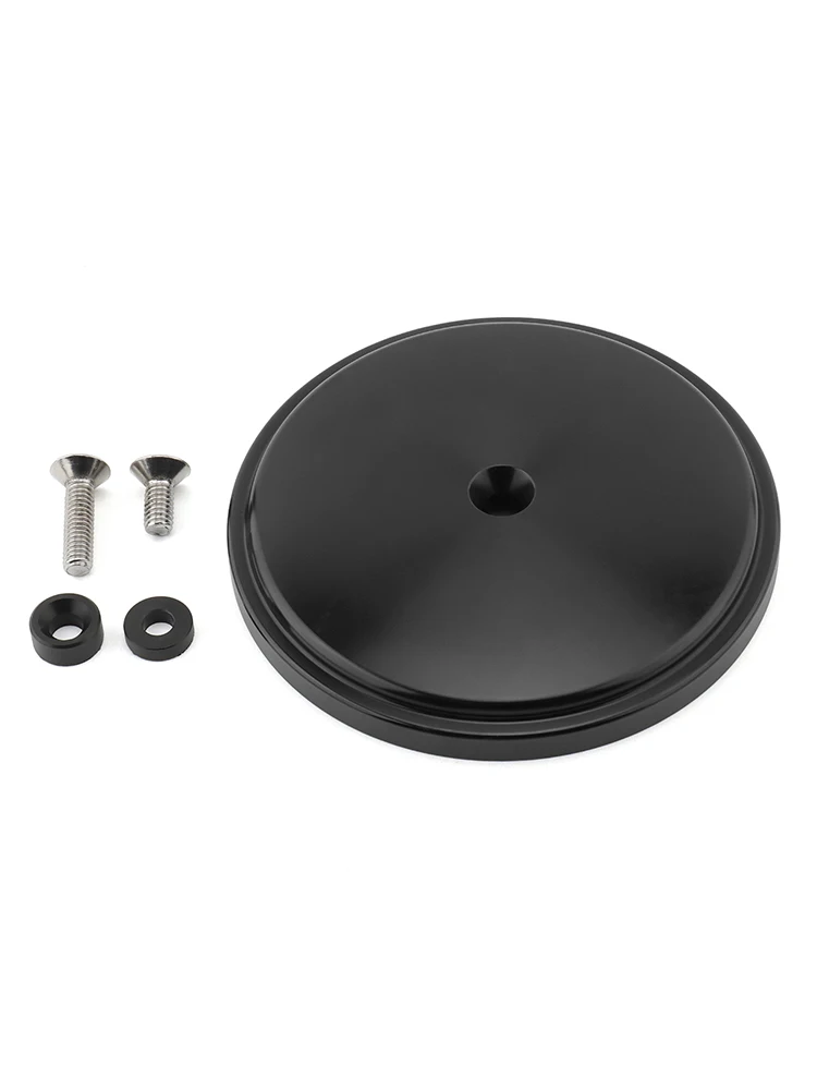 BID4ZE Chrome 5-Bolt Domed Air Cleaner Filter Trim Cover For Harley - View #5