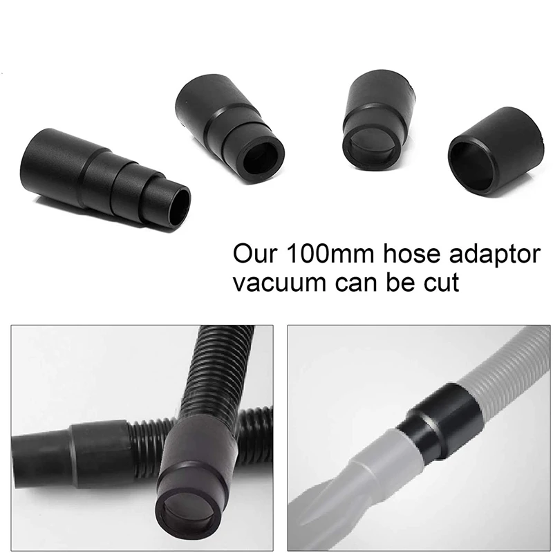 4 Pcs Vacuum Power Tool Dust Extractor Hose Universal Adaptor 32Mm 35Mm