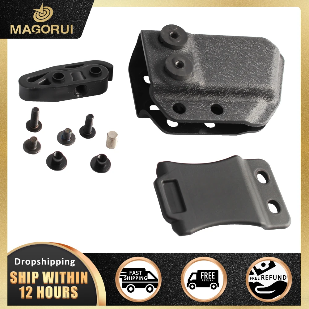 

MAGORUI Универсальный 9 мм/.40 Double Stack Mag Carrier Echo Carrier IWB/OWB для Glock CZ S & W H & K Спрингфилд Armory SIG P320 P365