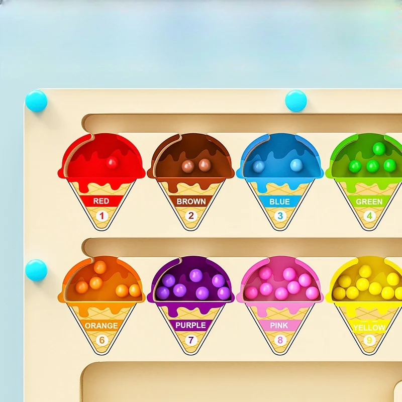 لعبة المتاهة المغناطيسية التعليمية للأطفال - تطوير...