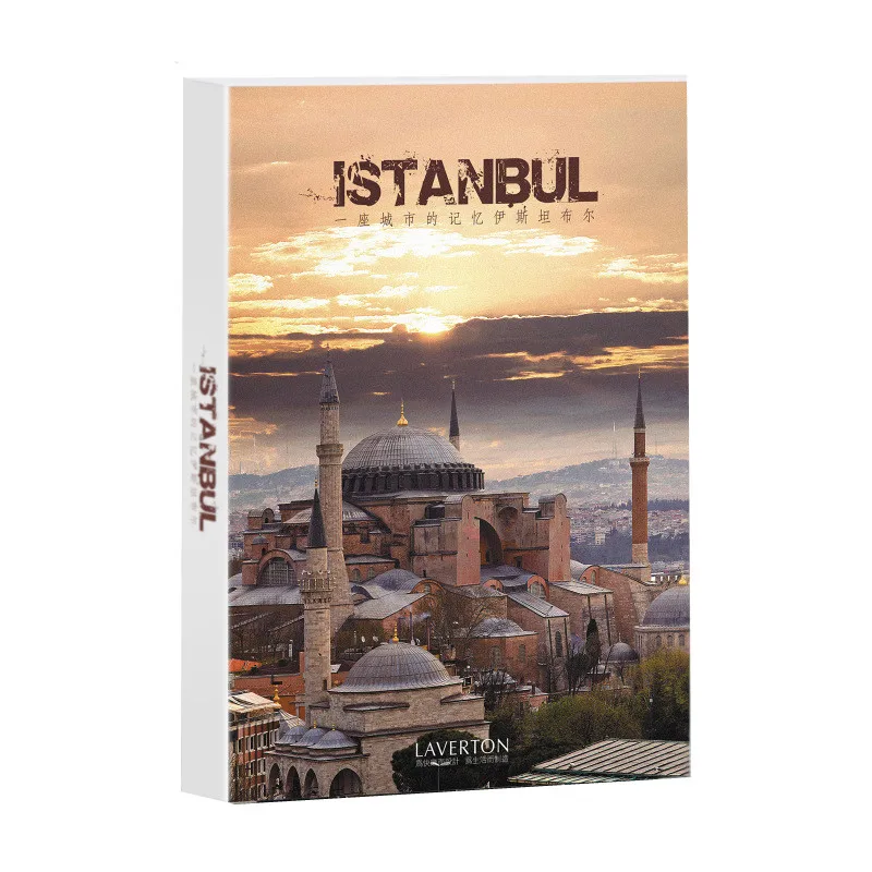 Travel Around The World Theme Postcards HD Scenic Greeting Card Journal Decoration Scrapbooking Background Card Wall Stickers