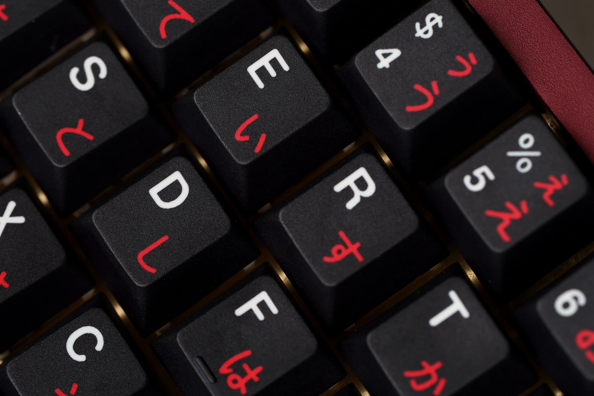 Cor Vermelha, 61, 68, 84, 87, 104 Mx Switch