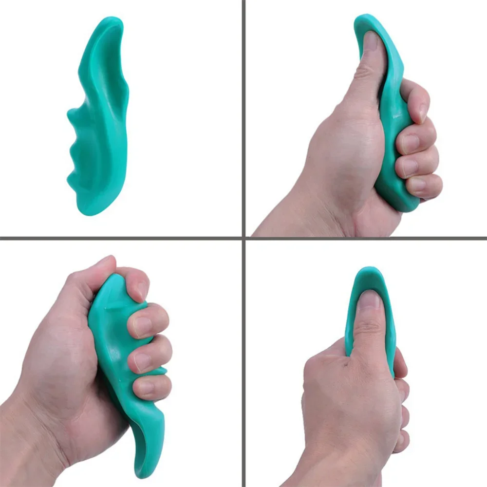 Thumb Finger Press T-shaped Acupoint Massager Trigger Point Handheld Physical Therapy Tools Body Deep Tissue Relax Relief Pain