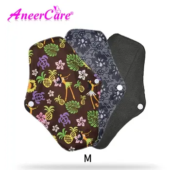 1 pezzo Zoccoli sanitari da donna Assorbenti per la mestruazione Guarnizioni riutilizzabili Assorbente sanitario lavabile Salvaslip Assorbenti mestruali 1