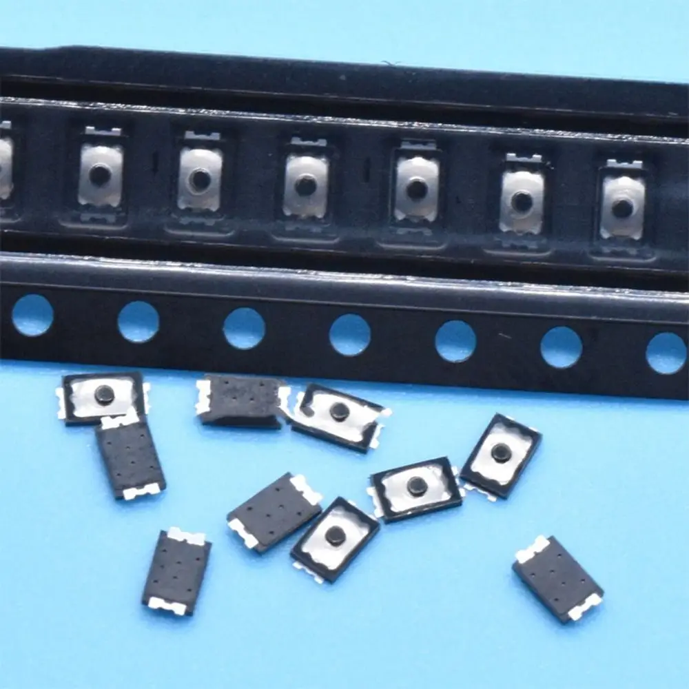 50pcs U Tactile Push Button Switch 4 Pin Micro Switch SMD Mini Thin Thin Film Key Light Touch 2x3x0.6mm