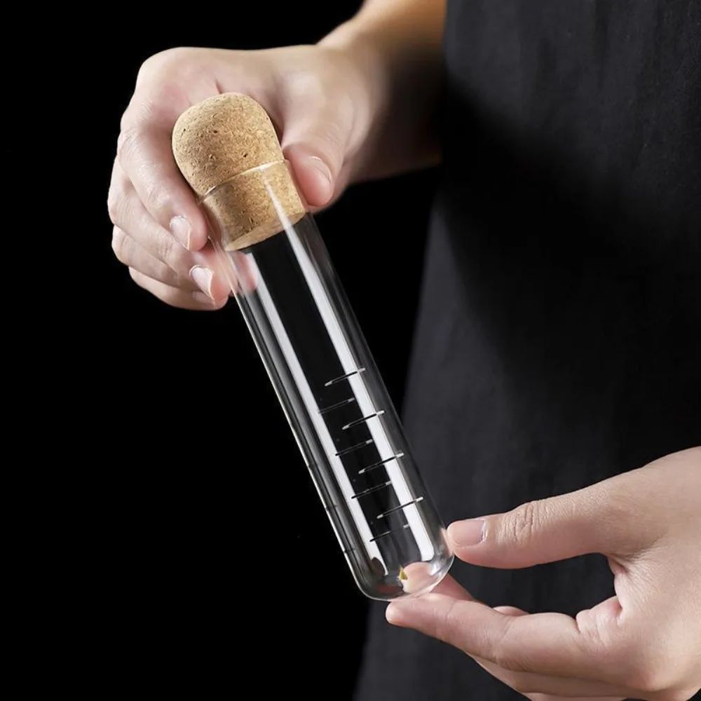 Creative Tea Infuser Teapot Test Tube Tea Strainer Herb Infuser Transparent Pipe Infusing Utensils Kitchen Accessories