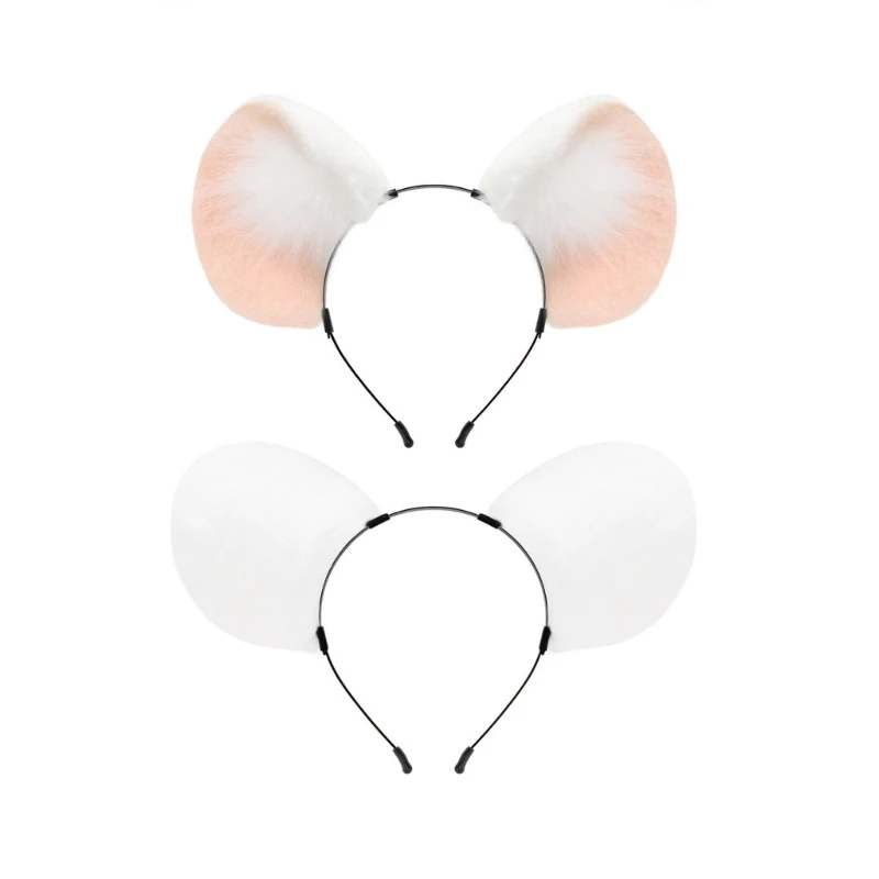 Mouses Ear Headbands Handmade Hairband for Role Play Enthusiasts Photography Dropship