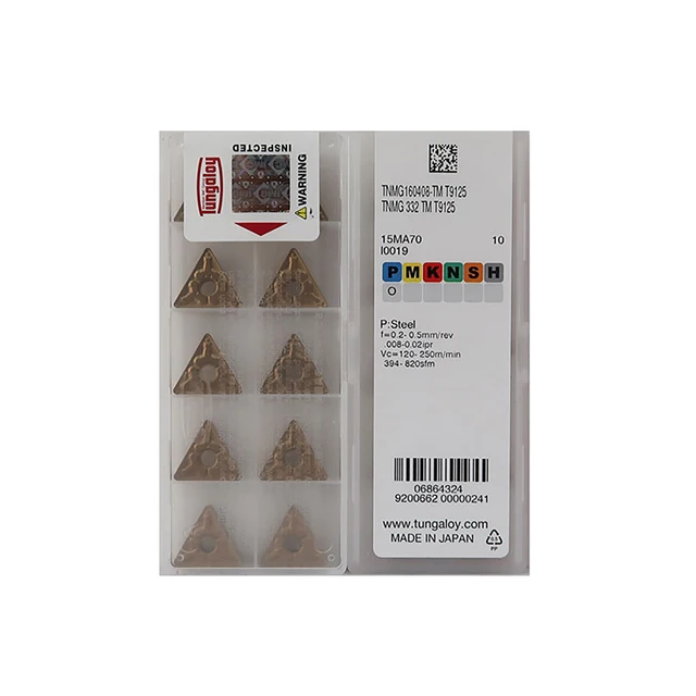 ●TUNGALOY N350 CERMET 10 TNMG160404-11● Tungaloy 100% Original Wnmg Wnmg080404 Wnmg080408 Wnmg060408