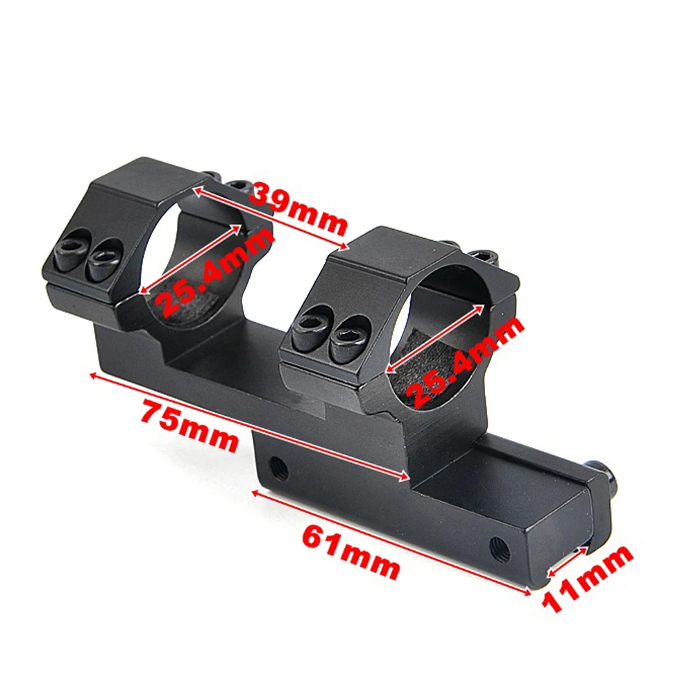Scope Mount Rings 25.4 tube Hunting Accessories 20mm Picatinny Rail 11mm Dovetail Rail Scope Mount