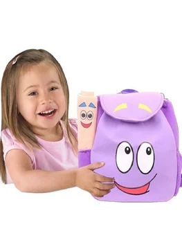 Рюкзак спасательный с картой Dora Explorer, игрушки для детского сада, пурпурные рождественские подарки