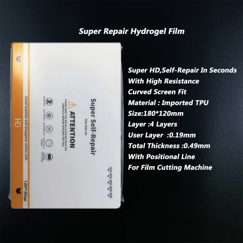 

Fonlyu High-end Hydrogel Film and Back Stickers for Special Customer